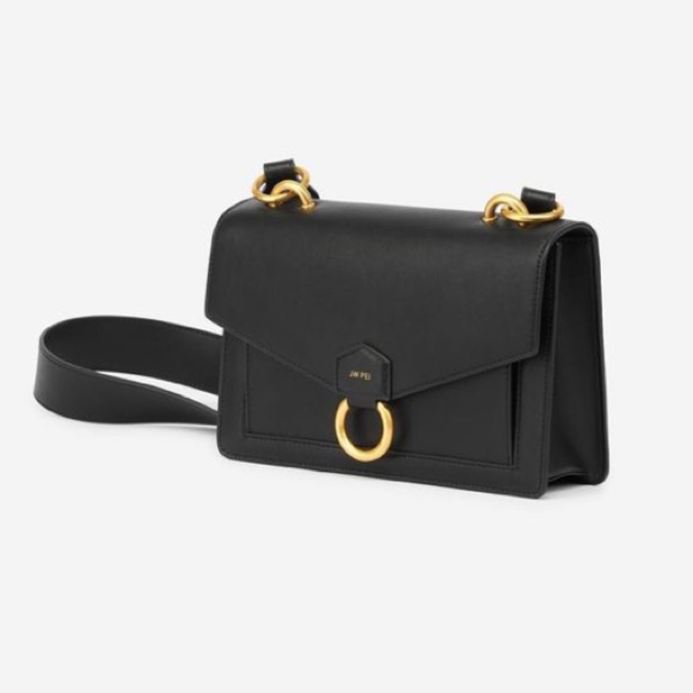 JW PEI Black Envelope Crossbody Bag